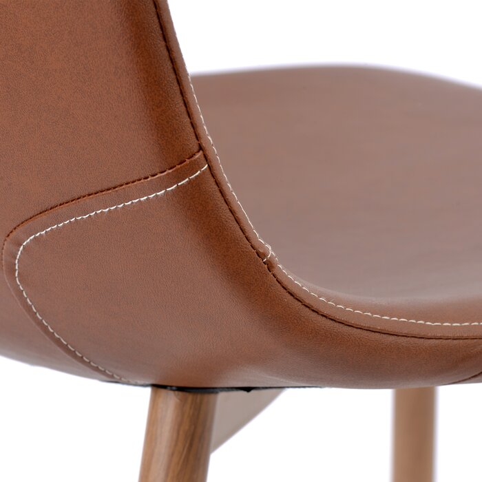 Side Chair in Brown