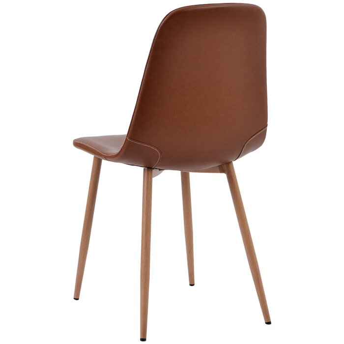 Side Chair in Brown